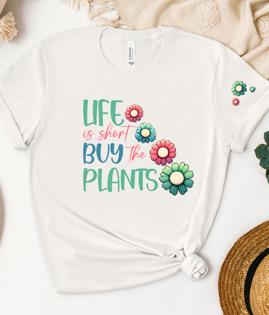 CAMISETA PLANTAS
